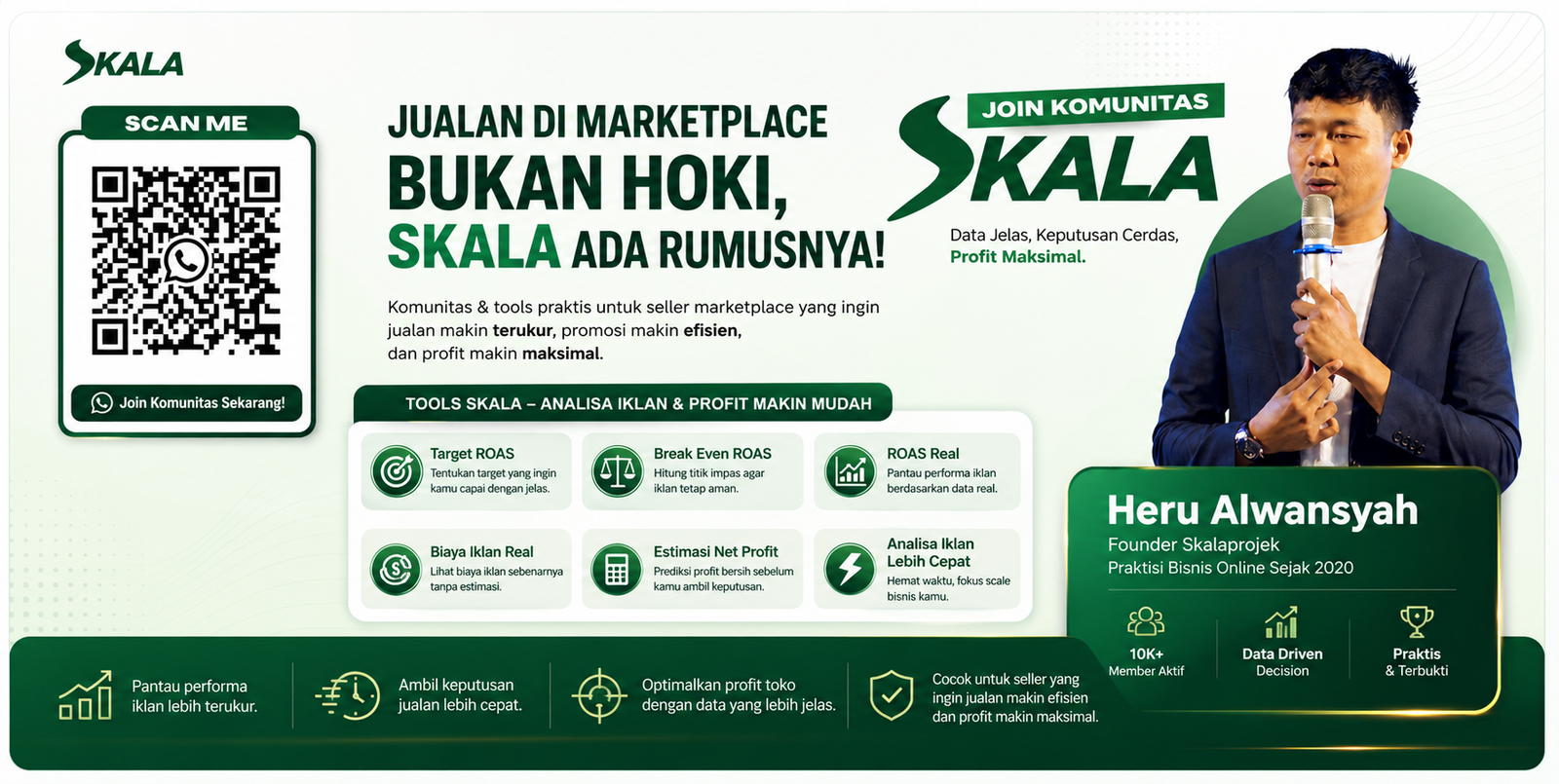 Banner Komunitas dan Tools SKALA